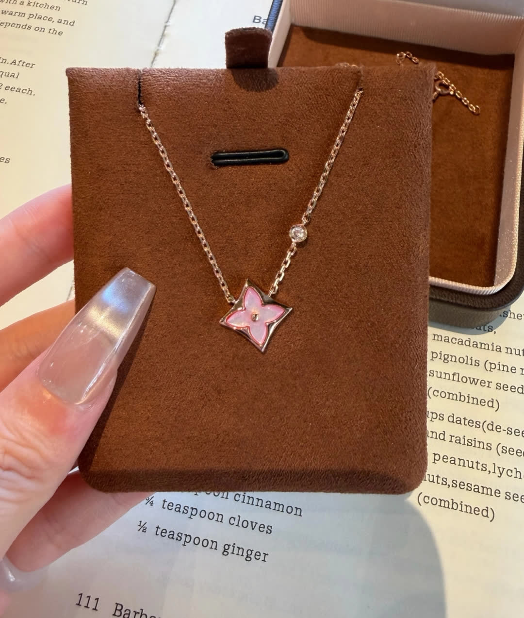 Louis Vuitton Gold Flower Necklace